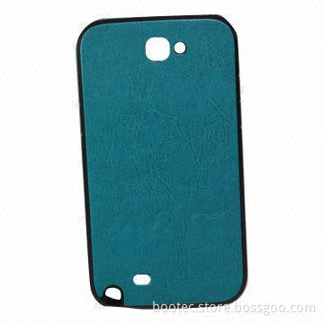 New PU Leather-coated and TPU Case for Samsung Note 2 7100, Various Colors, Patterns Available